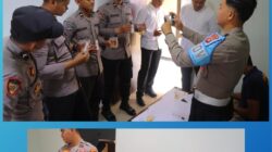 Propam Polres Sintang Gelar Tes Urine Mendadak, Pastikan Personel Bebas dari Narkoba