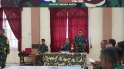 Korem 121/Abw Gelar Latihan Posko I “Gaharu Baseha 25”: Tingkatkan Kemampuan Komando dan Penanganan Bencana