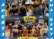 Pukau Publik dengan Flashmob HAORNAS dan Peringati Bulan Bahasa, Dharma Karya UT Pamerkan Kreativitas dan Semangat Kebangsaan