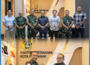 Danrem 121/Abw Jalin Silaturahmi dan Perkuat Sinergi dengan Badan Pertanahan Kota Pontianak