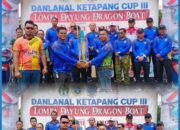 Akhir Spektakuler! Dragon Boat Danlanal Ketapang Cup III Resmi Ditutup dengan Semangat Juang Tak Terbendung