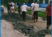 Kepedulian Nyata PTPN 4 untuk Generasi Muda: Akses Jalan Rusak Dibangun Kembali demi Kenyamanan Pelajar