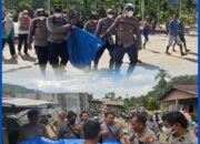 Polres Aceh Tenggara  Evakuasi Temuan Mayat di Sungai Alas Desa Aunan Sepakat Akibat Banjir dan Longsor