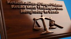 Memprihatinkan! Ketidakadilan di Negeri Hukum: Ketika Mata Timbangan Cuma Menghadap ke Bawah